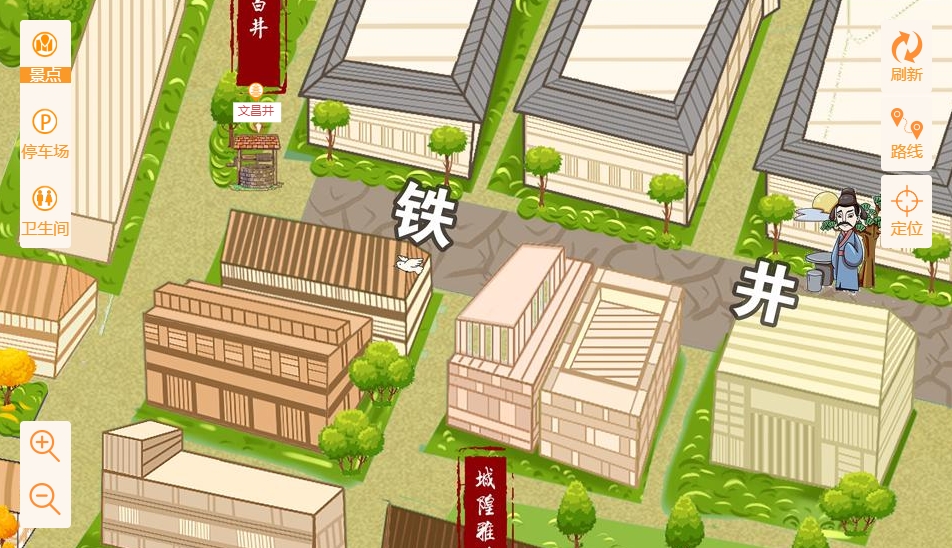 马鞍山智慧景区：手绘地图与语音导览的完美融合