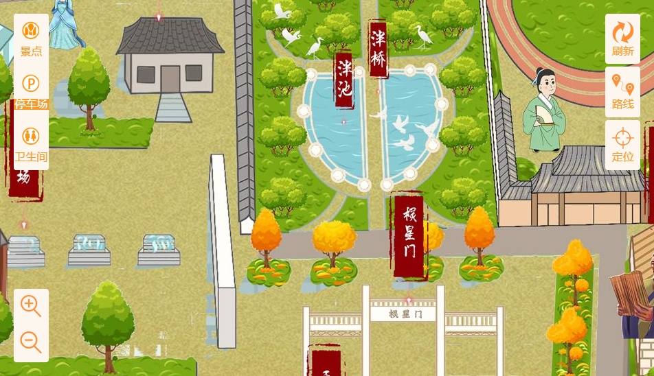 马鞍山手绘地图景区语音讲解导览系统：智慧景区建设的基石